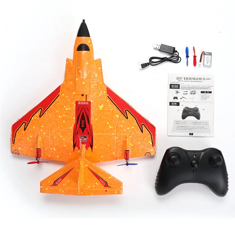Mini X320 320mm Wingspan EPP RC Airplane RTF 2.4Ghz GYRO J11 Park Plane with Remote Controller LED Battery Outdoors | Игрушки и хобби