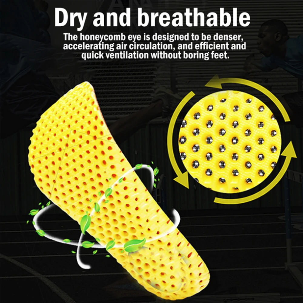 

EVA Child Comfortable Silica Gel Insole Beehive Soft Shock Absorption