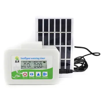 

Solar Power Watering Timer Set Automatic Irrigation Timer Controller System Intelligent Gardening Timer Set Irrigation Device