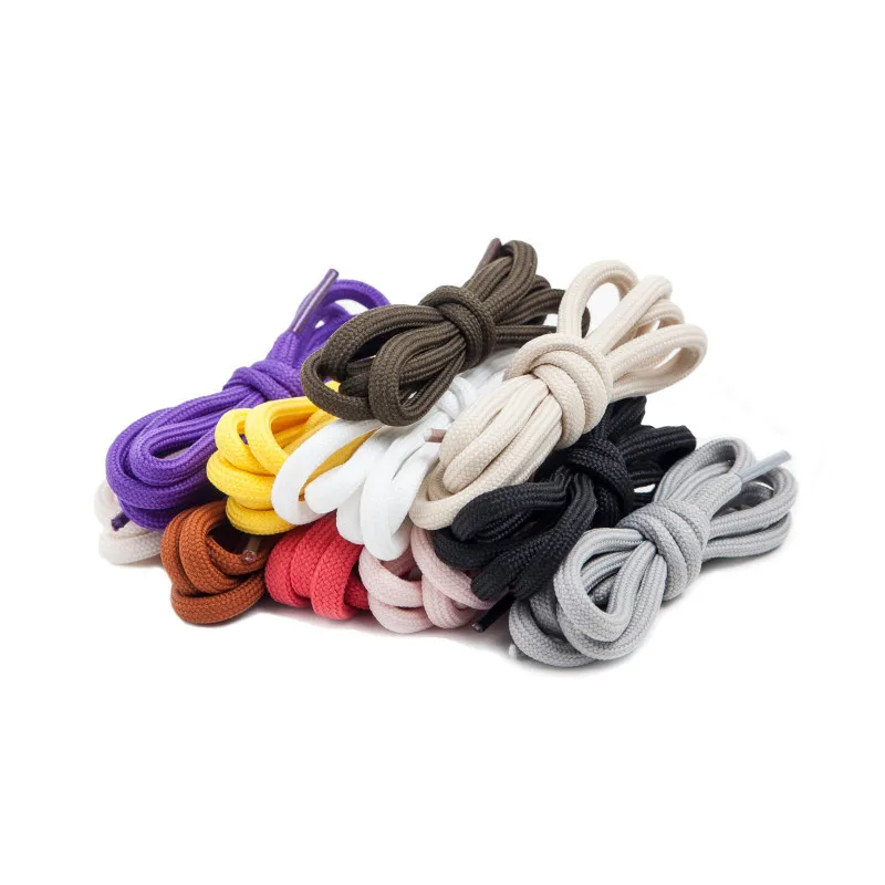 

Shoelaces for sneakers new Wear-resistant easy to wash basketball shoes Casual Sneaker men and women round shoelace