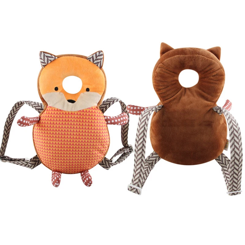 Toddler Walking Training Pillow Pad Safety Protection Backpack Newborn Baby Learning Walking Animal Head Protection YAP020