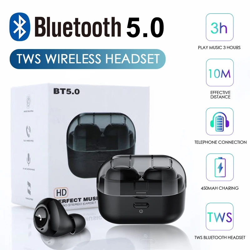 

Waterproof Wireless Blutooth Earphones Earphone for Google Pixel 3 3a XL 3xl TWS Blutooth Earbuds with Mic Headphones Power Bank