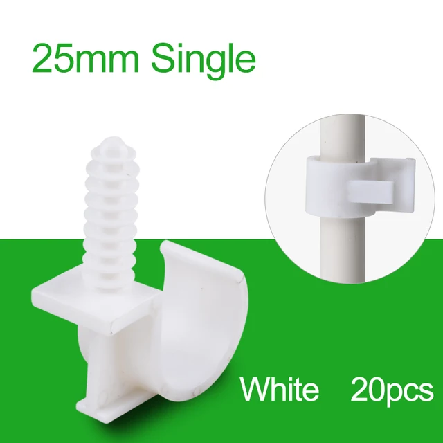 25mm Single White
