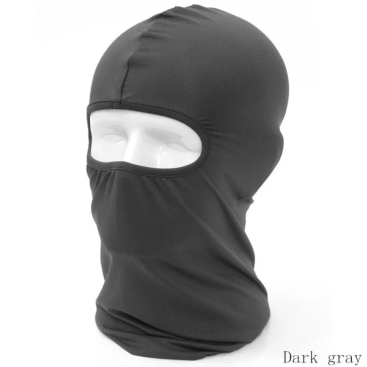 Mask Lycra Soft Equipment Hat Outdoor Riding Motorcycle Windproof Mask Sunscreen Dustproof CS Masked Headgear 