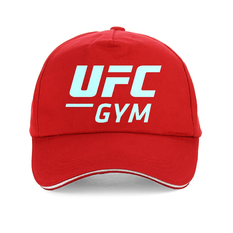Красный Русская UFC неограниченная Боевая Кепка с принтом регулируемая бейсболка для мужчин и женщин шапка для бокса унисекс хип хоп бейсбольная кепка - Цвет: Красный