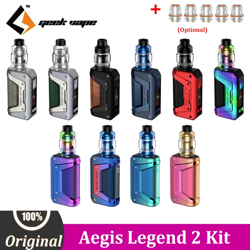 Оригинальный набор GeekVape Aegis Legend 2 200 Вт Mod с сеткой Z1 Coil ZEUS SUBOHM Tank | Электроника