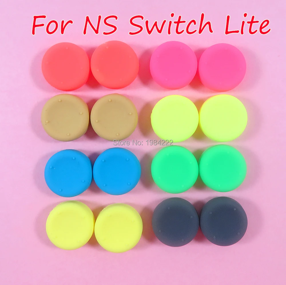 

500pcs Anti-Slip Cap Thumbstick For Nintend Switch Lite Rocker Cap silicone Joystick Cap protect Controller For NS Switch lite