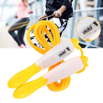 

Unisex Loss Weight Jumping Rope School Exercise With Counter Calories Training Mechanical Adults Kids Adjustable Length Home Gym