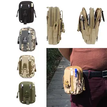 

Canvas Pocket Tactical Men Waist Bag Fanny Pack Hiking Travel Casual