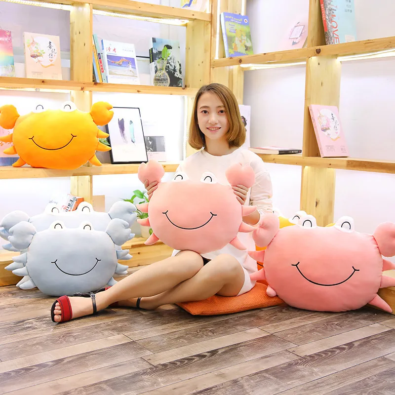 

Hairy Crabs Crab Pajama Doll Pillow Nap Girl'S Plush Toys Pillow Cartoon Pillow Cute Adorable Women's