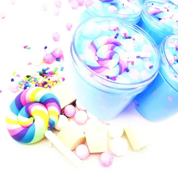 

Nontoxic Ramen Mud Soft Mud Color Mud Stress Relief Slime Children Adult Gift Lollipop Fairy Cotton Mud Ramen Mud пластилин