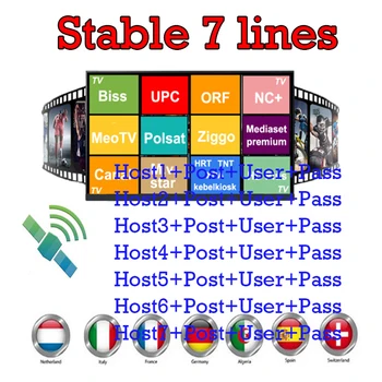 

Most stable Europe Cccam 7 cline 2 year for Spain Europe CCCAM DVB-S2 Europe cline for Free freesat V8 DVB-S2 V7 Free test