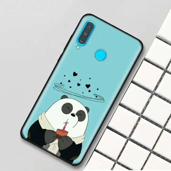02 Черный силиконовый чехол для huawei P30 P20 P10 Коврики 30 20 10 Nova 5 5i Lite Pro P Smart Z плюс защитный чехол мы вся правда о медведях P - Цвет: 02