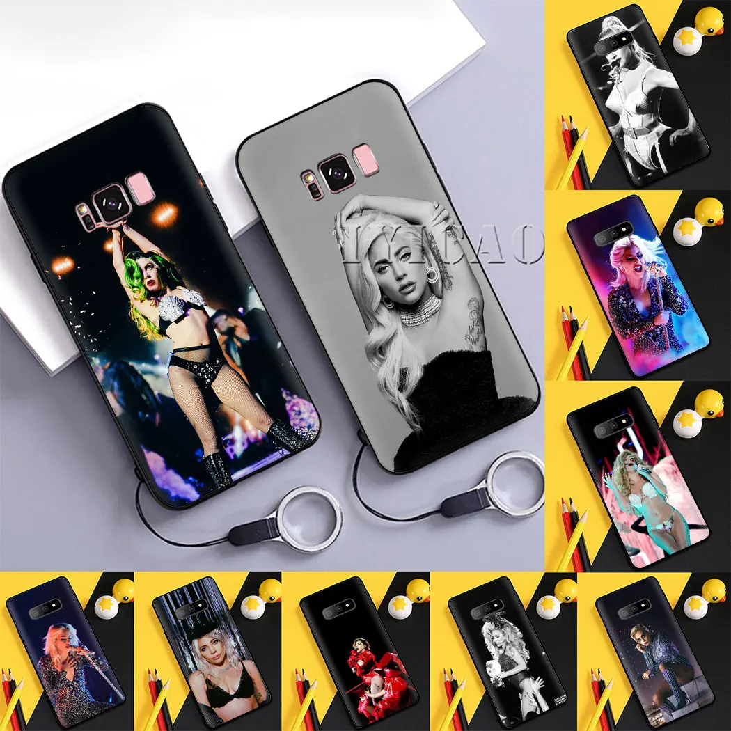 Мягкий силиконовый чехол Lady Gaga для Samsung A10 A10s A20 A30 A20E A30s A40 A40s A50 A50s A60 A70 A70s M10 M20 M30 |