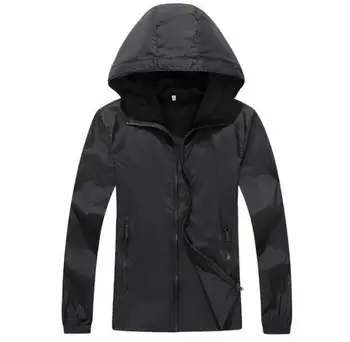 

Hot 2020 Fashion Hooded Solid Jacket Zipper Casual Coats Plus Size Outwear Jackets