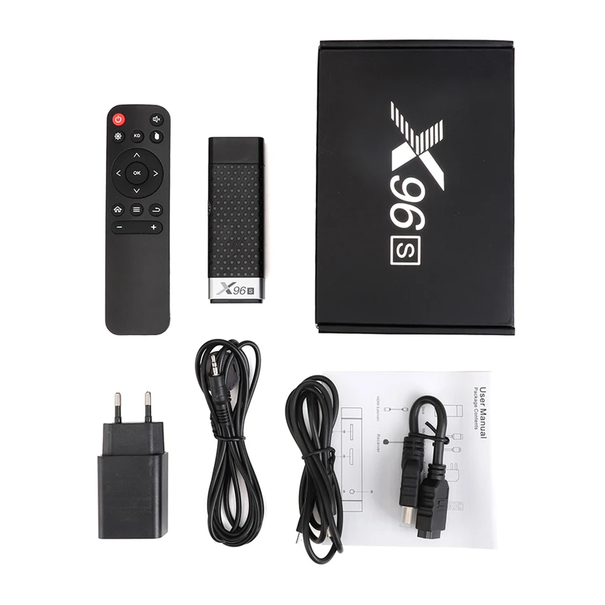 X96S Android 8,1 4K tv Stick 4 ГБ 32 ГБ Amlogic S905Y2 четырехъядерный Wifi BT 1080P H.265 4K 60pfs 2 Гб 16 Гб ТВ ключ