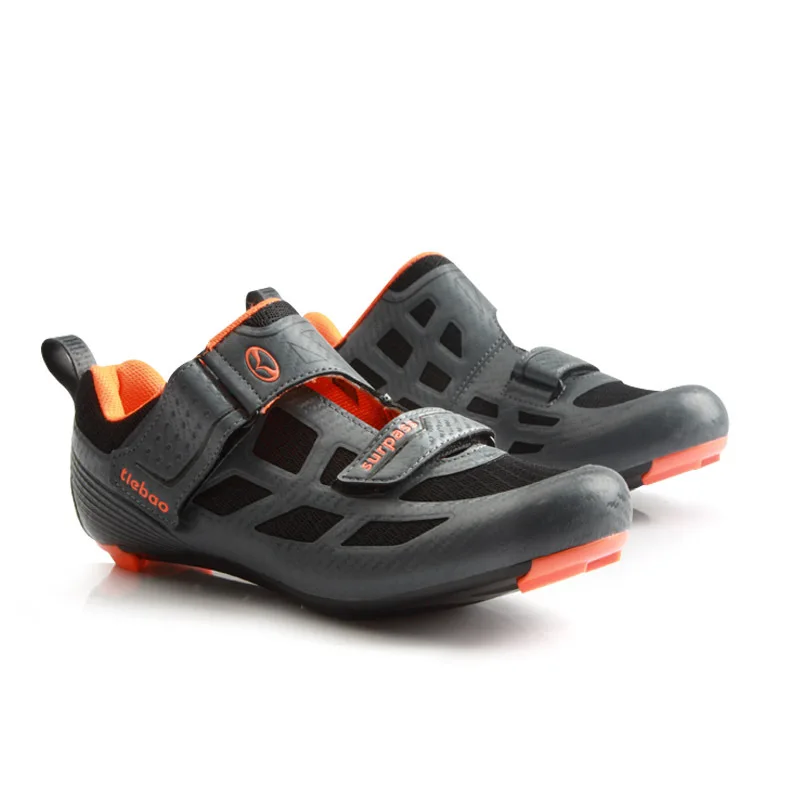 TIEBAO/Мужская обувь для шоссейного велосипеда; обувь для велоспорта; туфли для триатлона; Zapatillas Ciclismo; дышащая велосипедная обувь; кроссовки для велоспорта
