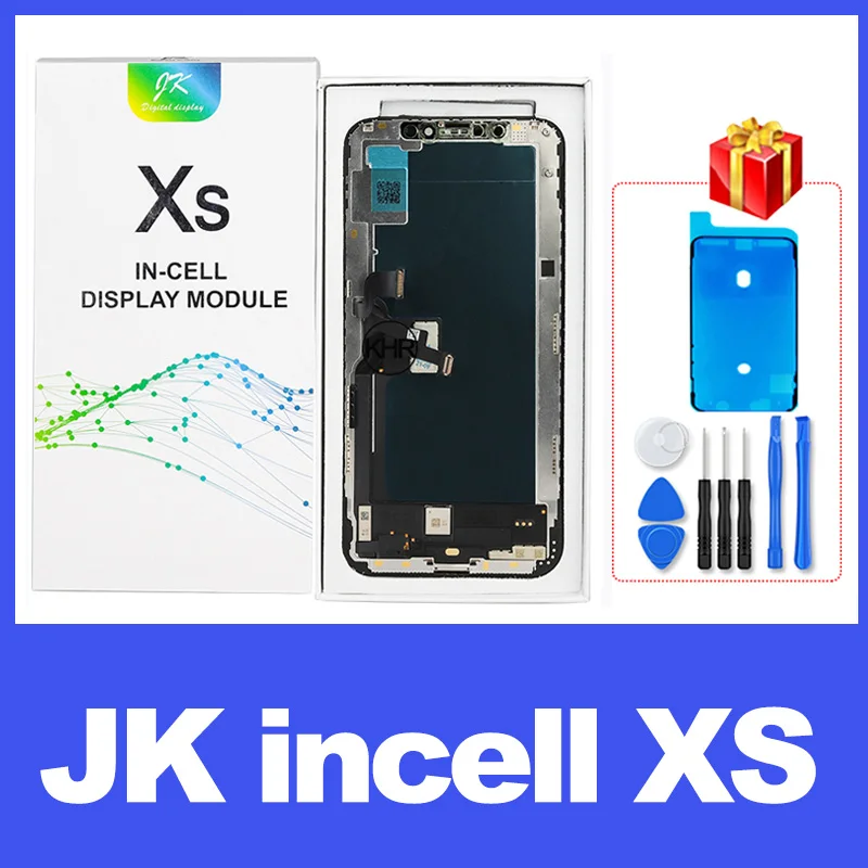 JK Incell Screen For iPhone X XR Xs Max 11 12 12Pro LCD Display Touch Screen Digitizer Assembly No Dead Pixel Replacement Parts lcd cell phone Phone LCDs