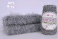 gray Натуральный норковый кашемировый зимний женский свитер очень длинный кашемировый пуловер норковый свитер настраиваемый на любой размер - Цвет: gray