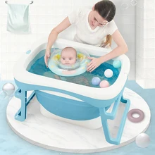 Детская ванна, Складная Ванна, можно плавать дома, ванна для новорожденных, большая