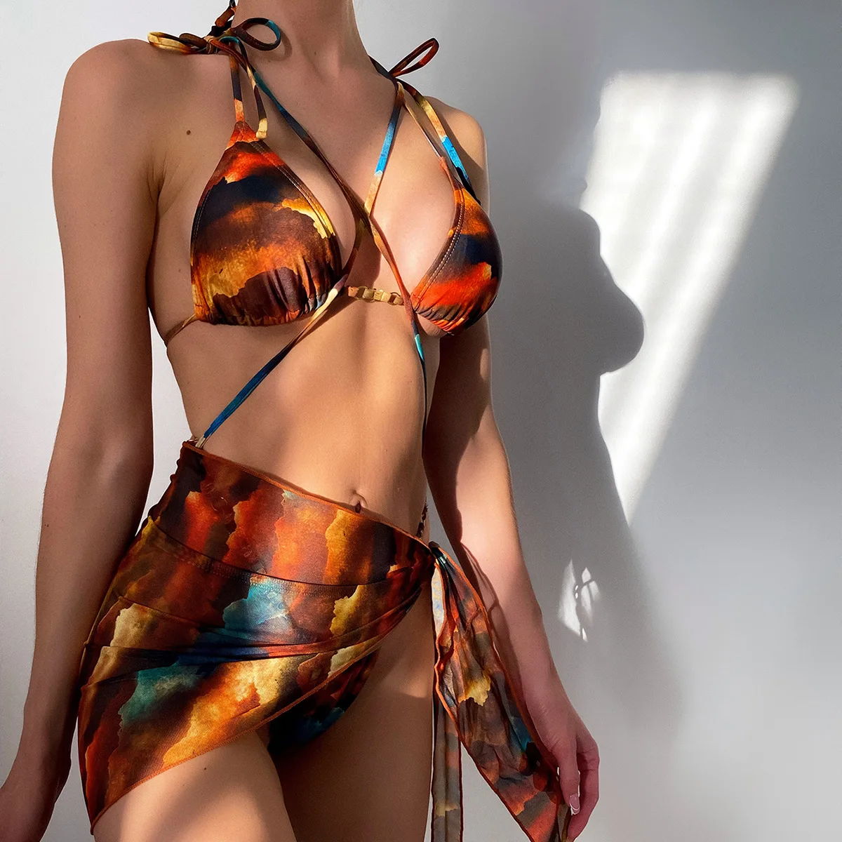 Print Bikini Bandage Thong Swimsuit Women Micro Bathing Suits Triangle Conjunto Biquinis Feminino Trajes De Baño Mujer 2022 | Женская