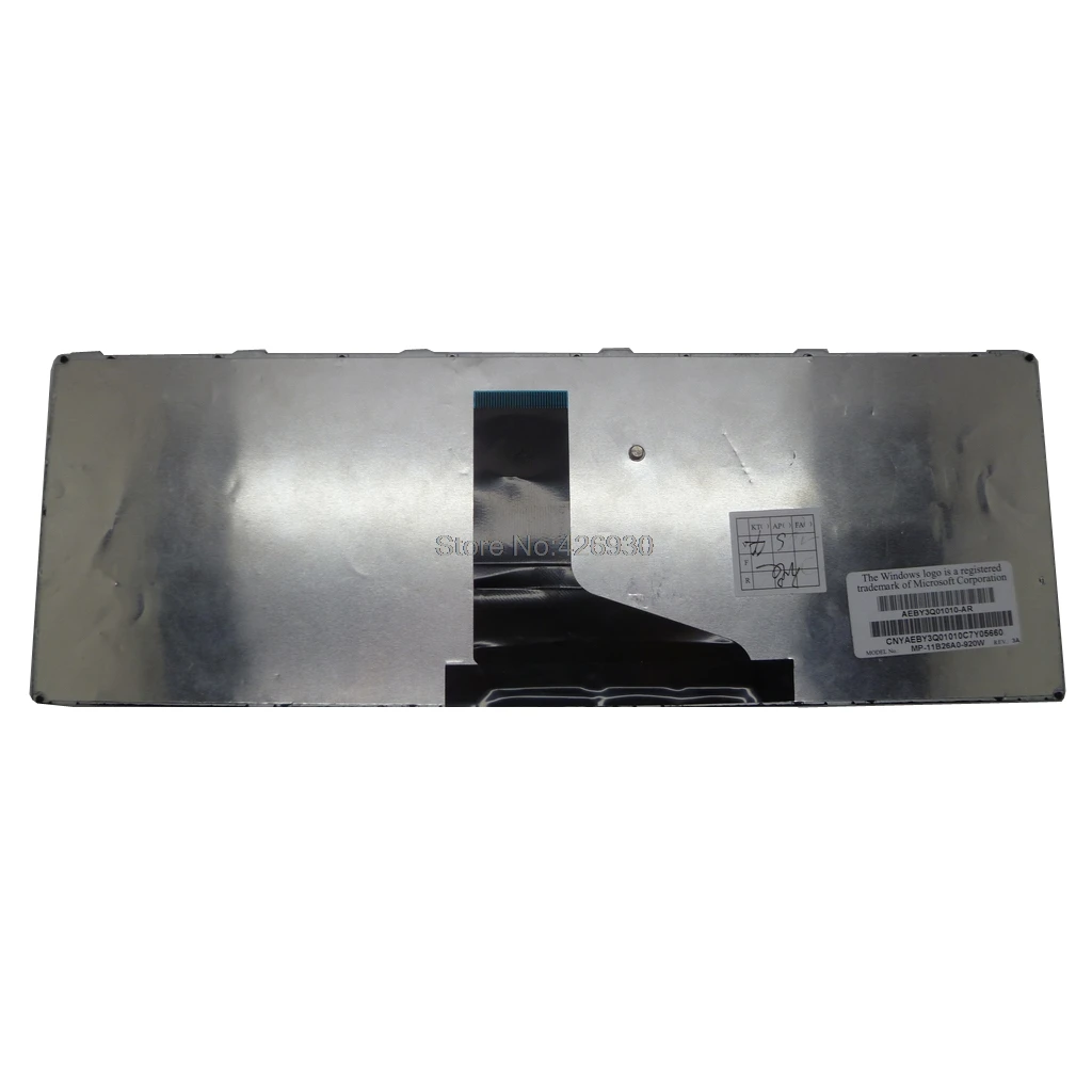 Ноутбук US UK TR FR CA KR JP клавиатура для Toshiba Satellite L800 Английский Великобритания Турция