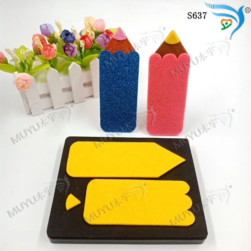 Новая деревянная форма карандаша для скрапбукинга Thickness-15.8mm S637
