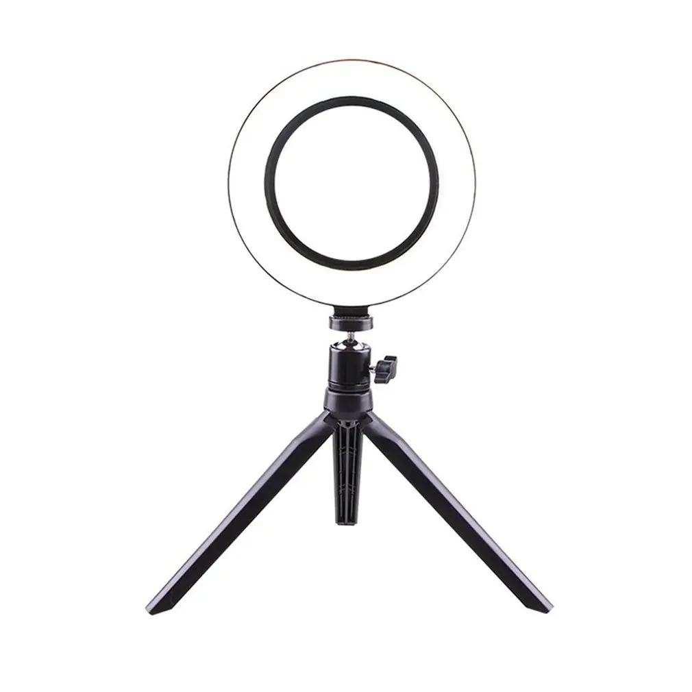 

Ring Light Adjustable Video Live Stream Selfie Photo Tripod Photography Lamp Beauty Makeup Fill Light Video