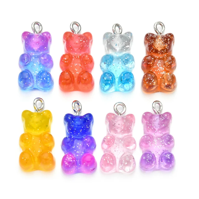 Gummy Bear Decor Face Covering Chain