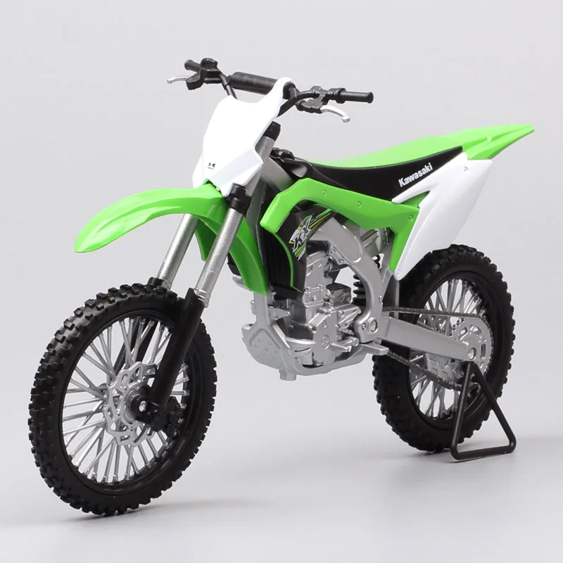 1:10 масштаб Welly большой Kawasaki KX 250F мотокросса эндуро внедорожные Гонки Байк литье под давлением модель автомобиля мотоциклетная игрушка эскизы для коллекция хобби реплики