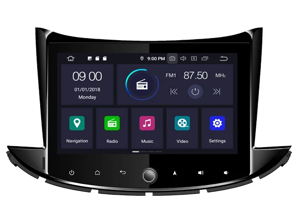 8 &quotAndroid 10 0 OS автомобильный мультимедийный GPS радиопроигрыватель Для Chevrolet Trax /