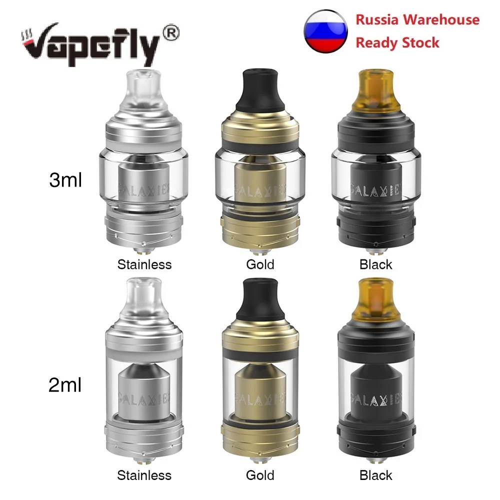 Original Vapefly Galaxies MTL RTA 3ML/2ML capacity Galaxies MTL RTA 8 airflow control brings the best flavor vs Berserker MTL Original Vapefly Galaxies MTL RTA 3ML/2ML capacity Galaxies MTL RTA 8 airflow control brings the best flavor vs Berserker MTL