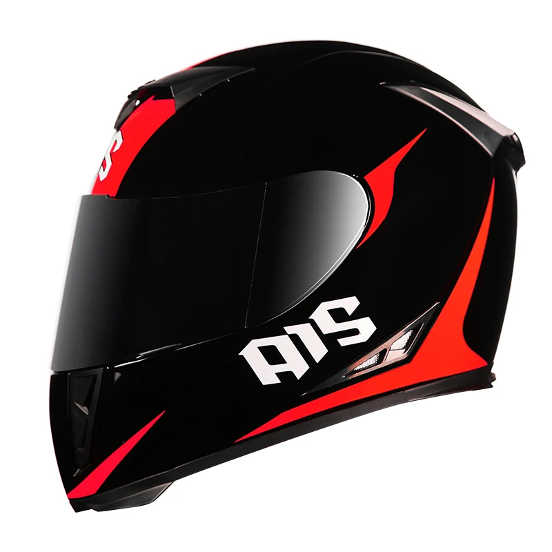 AIS Motorcycle Helmet Motocross Motorbike Crash Helmet Double Lens Full Face Helmets Casco Scooter Riding Moto Helmet