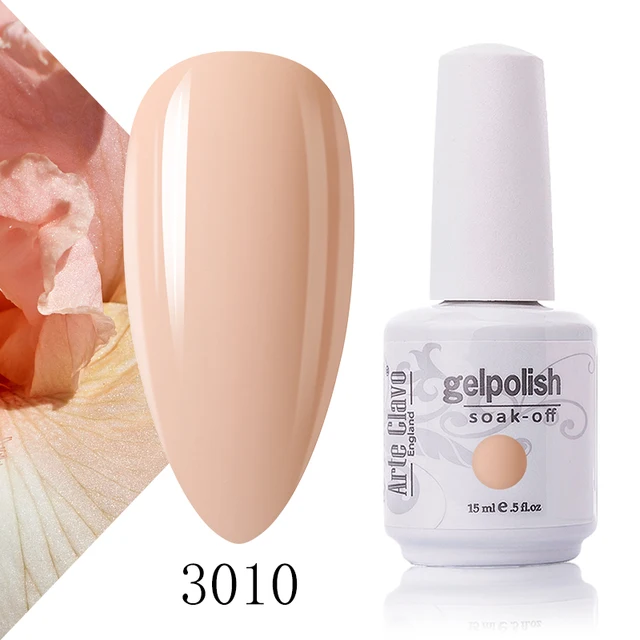 Arte Clavo 131 Colors Gel Polish Nail Gel Varnish Paint Semi Permanent Nails Art Gel Nail Polish For Manicure Top Coat Base Coat 3010