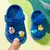 Милые утиные тапочки для Мальчиков Girs Cartoon Shoes Summer Todder Flip Flops Baby Indoor Slippers Beach Swimming Slipper for Kids