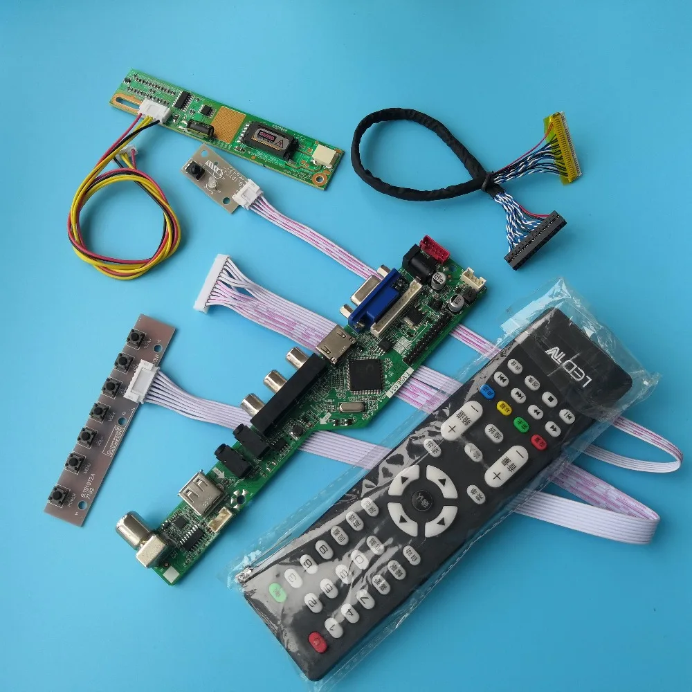 for LP150E06-A3K4 New HDMI Controller Driver Board VGA AV TV USB Module 30pin Digital Signal 1 lamps 15" 1400X1050