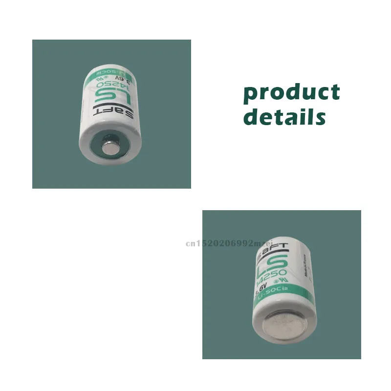 5 шт. новое оригинальное Saft LS14250 1/2AA 3,6 V PLC оборудование для промышленной автоматизации станок с ЧПУ литиевая батарея