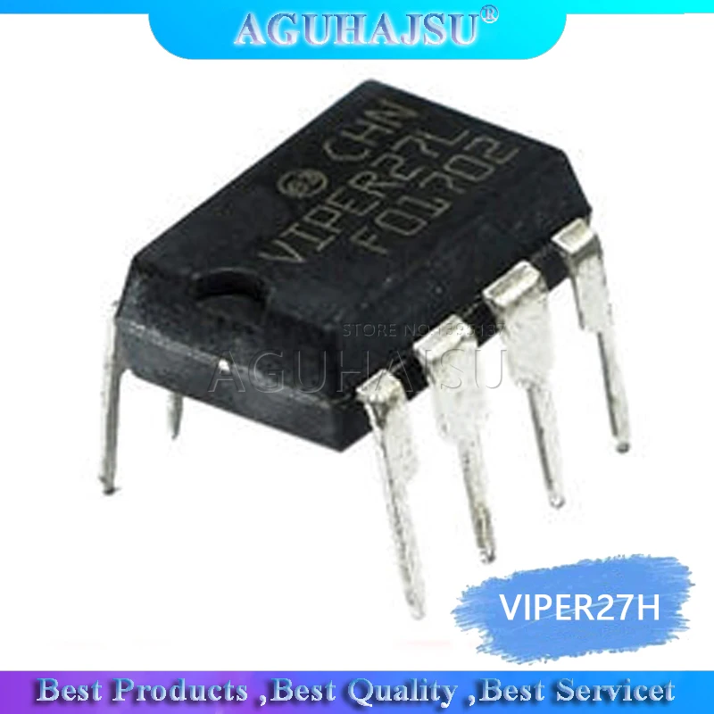 5 шт. VIPER27H VIPER27 VIPER27L DIP-7 LCD чип управления питанием IC | Электронные компоненты и
