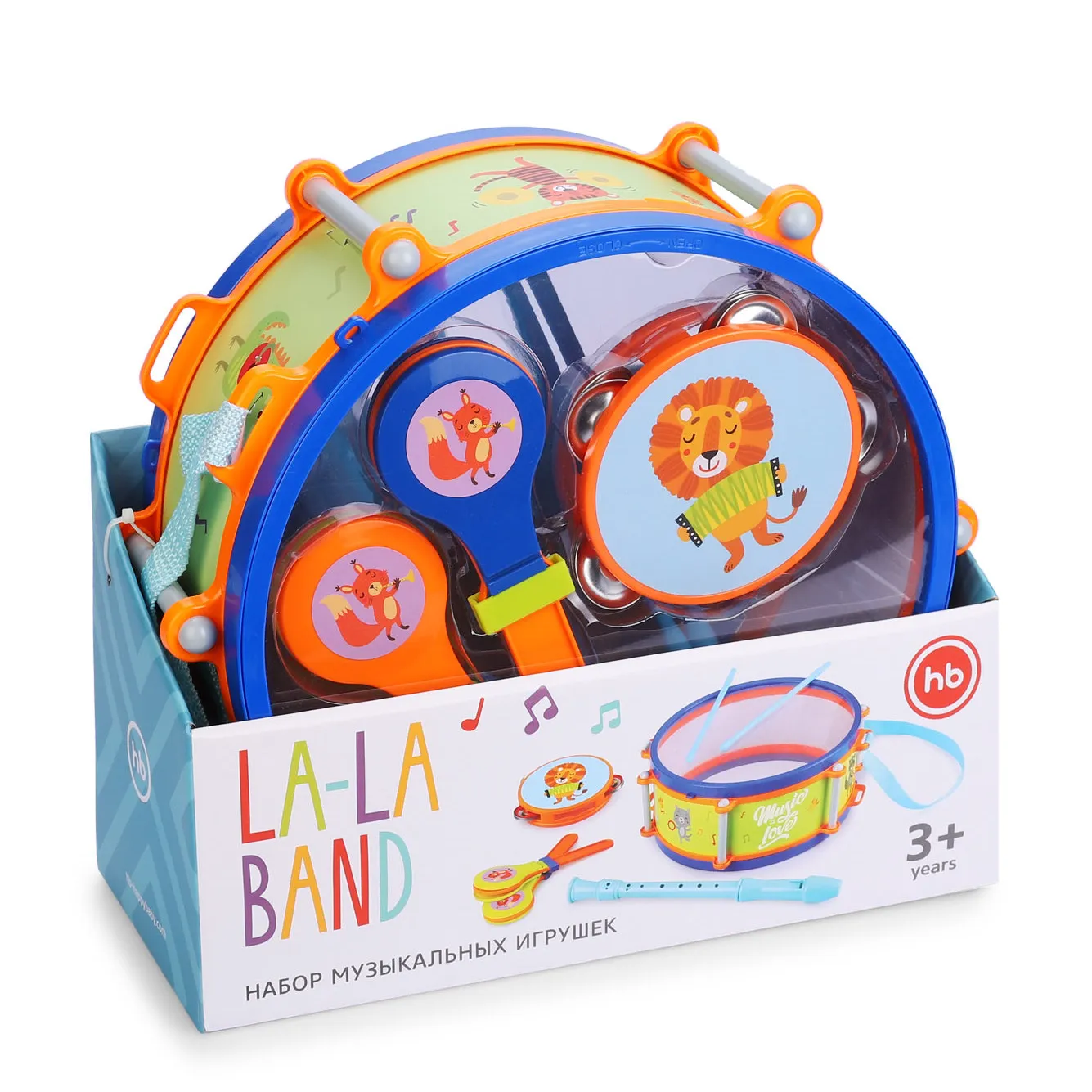 Набор музыкальных игрушек Happy Baby "LA-LA BAND"