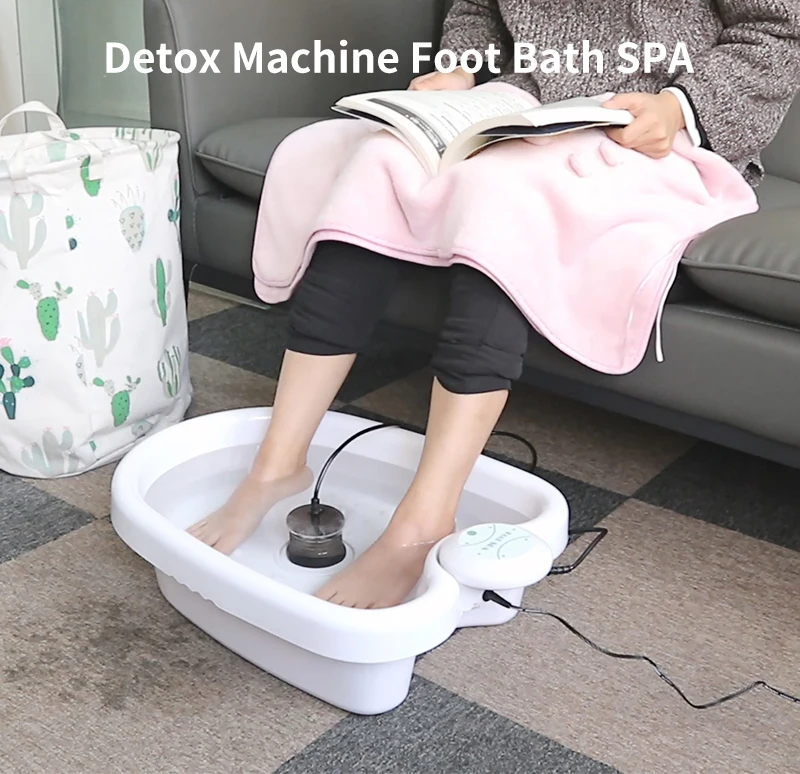 Массаж ног Детокс машина спа ионная очистка ног массаж ионная Аква-ячейка спа машина Детокс ванна для ног массивы Аква спа