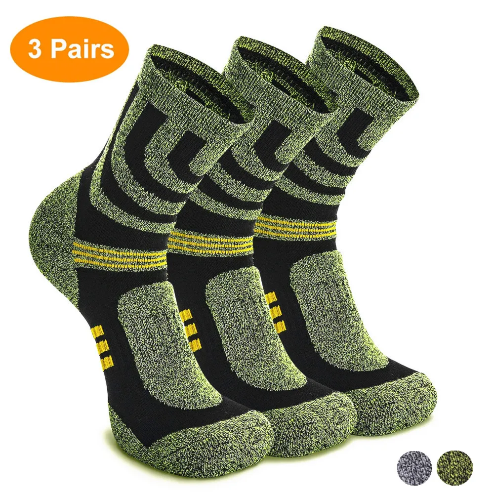 2 Paires Homme Femme Chaussettes Multi-Performance Wicking Anti-Ampoules Pour Les Sports De Plein Air Randonnée Trekking Camping Backpacking Running