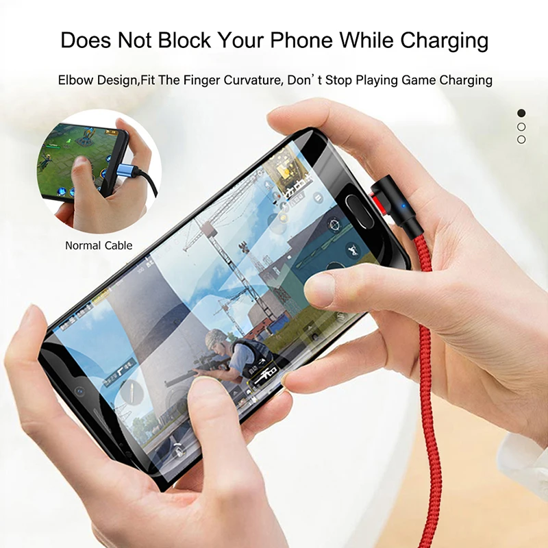 Магнитный кабель Micro USB Type C адаптер зарядное устройство 3A для быстрой зарядки iPhone