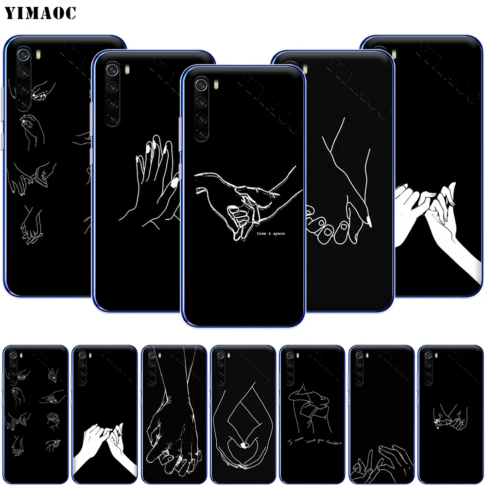 YIMAOC минималистский Линейный чехол для Xiaomi Redmi Note 8 8A 7 6 5 5A Pro 4X 4A Prime Plus | Мобильные