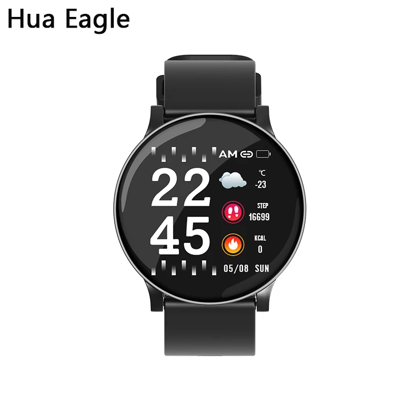 

Hua Eagle New Smart Bracelet Band Wristbands Fitness Tracker Heart Rate Monitor Bluetooth smartwatch Bracelet Sport Band watch