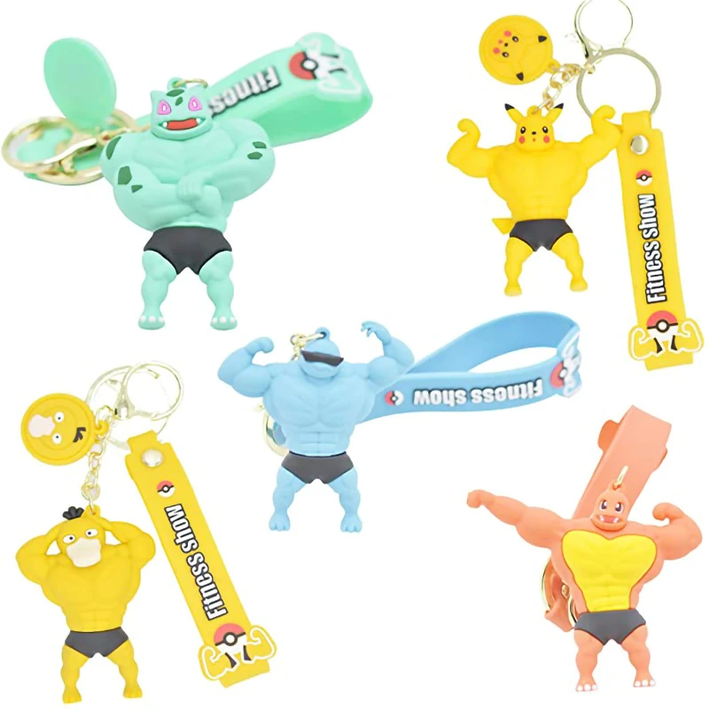 Funny Keychain Pokemon Pikachu Charms Muscle Bodybuilding Mini Doll Keychains Gifts Anime Car Keychain Cartoon Key Rings For Kid Action Figures Aliexpress Funny Keychain Pokemon Pikachu Charms Muscle Bodybuilding Mini Doll Keychains Gifts Anime Car Keychain Cartoon Key Rings For Kid Action Figures Aliexpress