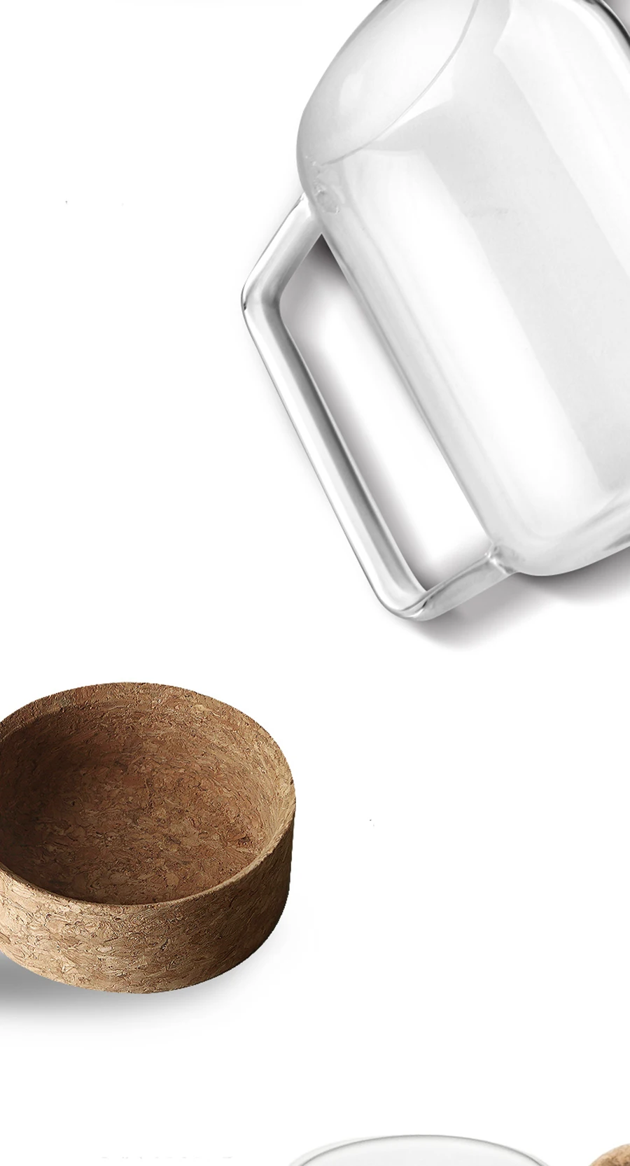 Glass Teapot Large Capacity Cold Water Kettle With Lid Water Bottle Cup Set Home Pitcher Kitchen Glass Fruit Juice Jug Drinkware