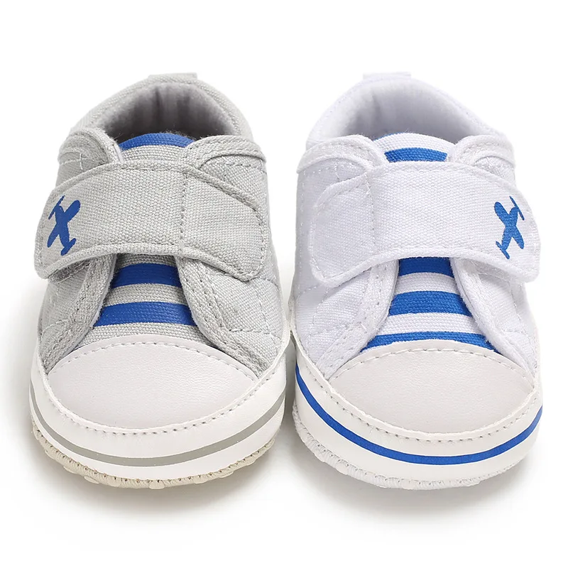 

Toddler Shoes 0-1-Year-Old Male Baby Shoes Spring And Autumn New Style Soft-Sole Anti-slip Canvas Shoes BABY'S Shoes