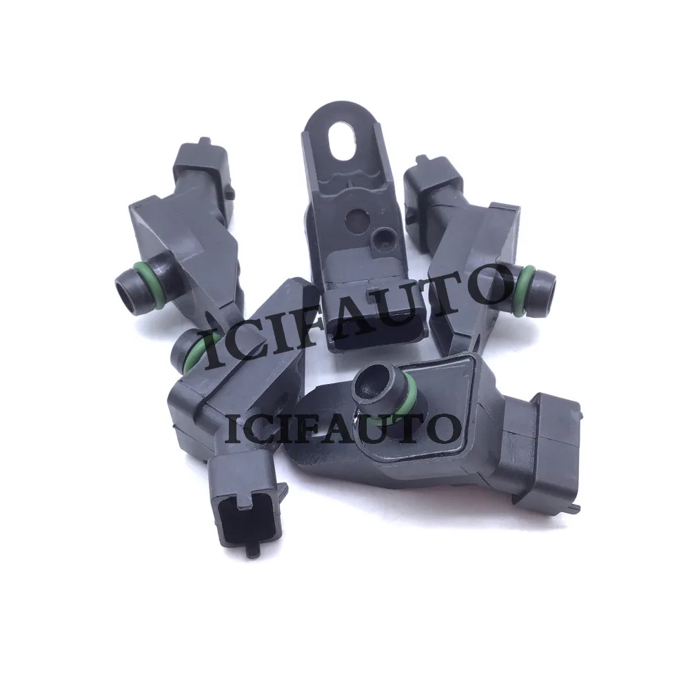 Map Pressure Sensor & Connector For Opel Vauxhall Astra G Omega Vectra B Zafira 2.0 DI DTI 1.7 TD OE# 46433053 46468682 90541409