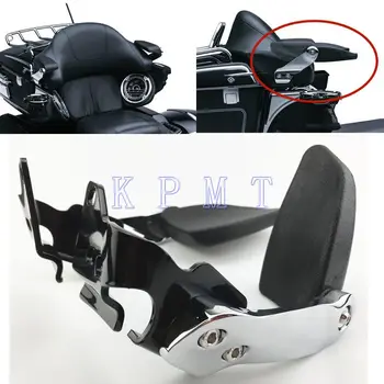 

KPMT Motorcycle Stealth Passenger Armrests Arm Rest For 1997-2013 Harley Touring Street Glides Road Kings Models