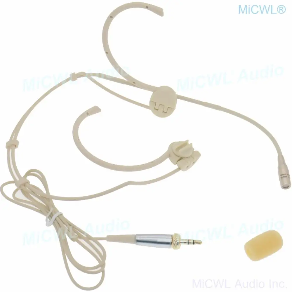 Fone de Ouvido Microfone para Sennheiser Akg sem Fio Melhor Shure Mipro Bege Cabeça Cardióide Microfones Micwl Cm90 Som Hsp2 - Image 4
